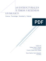 Reformas Estructurales de Los Últimos 3 Sexenios en México