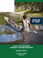 Toolkit For Measuring Community Disaster Resilience: Guidance Manual Prepared by GOAL May 2015