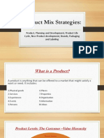 Product Mix Strategies PDF