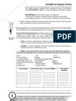 Lesson 1-3: Statement of Financial Position