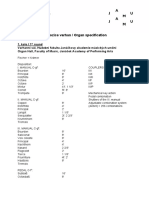 Dispozice Varhan / Organ Specification