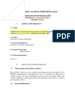 2021-Ii. El Proyecto de Investigación