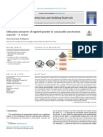 Utilization Prospects of Eggshell Powder in Sustainable Construction