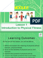 Lesson 1 Introduction To Physical Fitness