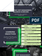 Strategic Management and Balanced Scorecard - Cabrera