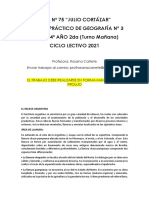 Trabajo Práctico #3 GEOGRAFÍA - 4to 2da