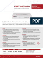 Fortigate/Fortiwifi 60E Series: Enterprise Branch Secure Sd-Wan Unified Threat Management