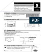 1 User Guide: 2408 I Indicator and Alarm Unit