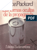 Vance Packard - Las Formas Ocultas de Propaganda