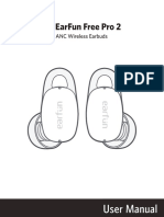 EarFun Free Pro 2 - User Manual - Eng