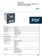 Easergy P3 Protection Relays - REL52047