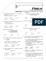 Magnitudes y Analisis Dimensional Ii (A1)