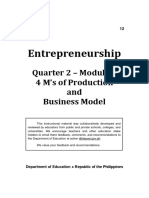 Entrep12 Q2 Mod6 4Ms of Production and Business Model v2