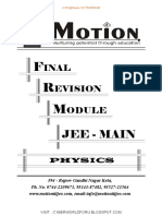 @iitwale Join Physics Final Revision Modules