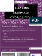 Television Standards: NTSC, Pal & Secam