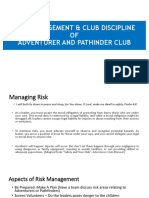 Risk Management and Discipline