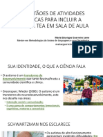 Sugestãoes de Atividades Práticas para Incluir A Criança