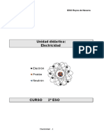 Unidad Didactica Electricidad 2eso