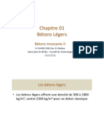 2 Bétons Légers