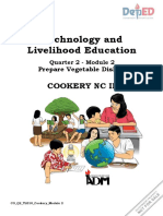 Technology and Livelihood Education: Cookery NC Ii