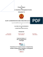 Student Attendance Management System - PF