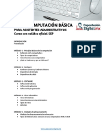 Computación Básica para Asistentes Administrativos