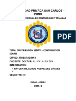 Contribucion Al Sencico y Senati Grupo 8