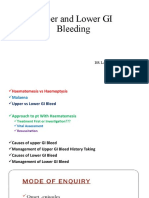 Upper and Lower GI Bleeding DR LC 21 May 2019