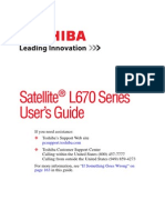 Satellite L670 Series User's Guide