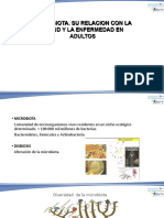 Microbiologia, Microbiota y Su Relacion Con Las Enfermedades