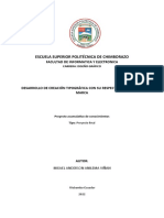 Informe Proyecto Final de TIPOGRAFÍA