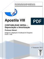 APOSTILA CONTABILIDADE GERAL 08 Depreciação e Amortização Blog 2011