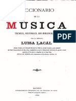 Luisa Lacal, Diccionario de La Música (1 Ed 1899)