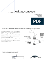 Networking Concepts: by Mrudula Marathe Grade 8 Ekam Roll No: 14