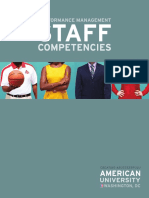 Performance Management Staff Competencies Guide