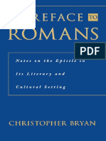 Christopher Bryan - A Preface To Romans - Notes On The Epistle in Its Literary and Cultural Setting (2000)