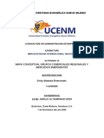 Universidad Cristiana Evangélica Nuevo Milenio: Mapa Conceptual Grupos Comerciales Regionales Y Mercados Emergentes