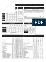 The Unofficial But Highly Improved Pathfinder Character Sheet