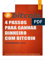 4 Passos para Ganhar Dinheiro Com Bitcoin