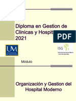 Organizacion y Gestion Hospital Moderno 2021