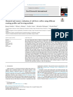 Chemical and Sensory Evaluation of Cold Brew Coffees Using Different