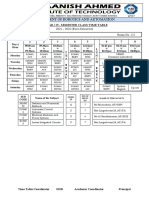 QP 05 - 7 Class Time Table - Ra