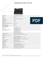 Leica Rangemaster CRF 2700-B: Technical Data