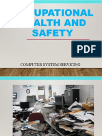 Occupational Health and Safety: Computer System Servicing