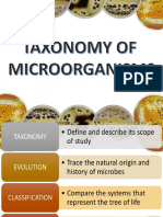 Taxonomy of Microorganisms