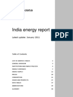 India Energy Report Enerdata Toc