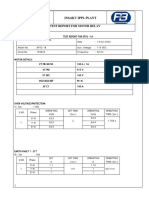 P&B Relays and Services Test Report For Motor Relay: 33/6.6Kv Ippl Plant