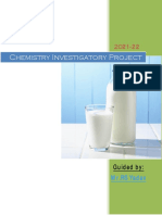 Fdocuments - in Amount of Casein in Milk Chemistry Project Cbse Class 12 (2) 1