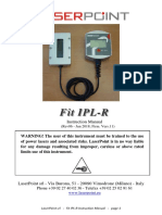 Fit IPL-R: Instruction Manual