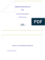 Derecho Procesal III 2018 UDD Recurso de Reposición